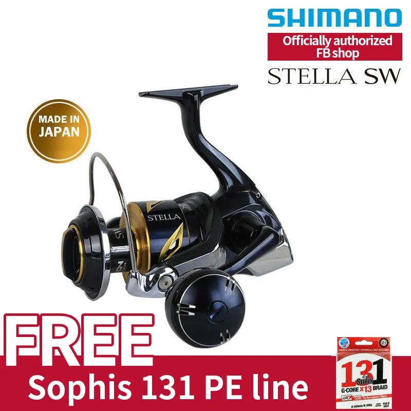 Potrdilo o pristnosti Shimano STELLA Deep Sea Fishing Reel [Authorized by FB counter] [Brezplačna ribiška vrvica z blagovno znamko]