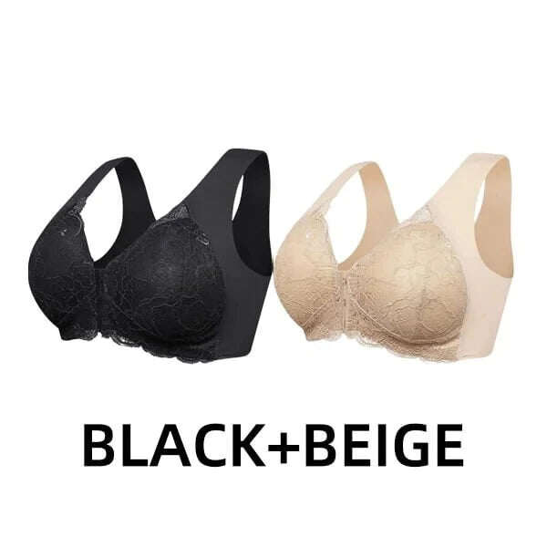 Podprsenka s předním zapínáním 5D Shaping Push Up Bra - bezešvá, Beauty Back