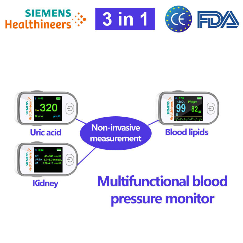 Medidor de glucosa en sangre multifuncional no invasivo Siemens (precisión de hasta 99%)