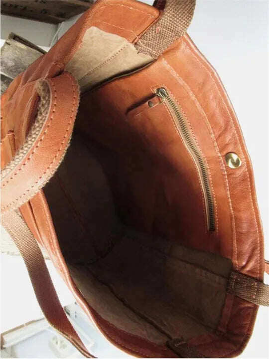 Bolsos de cuero hechos a mano