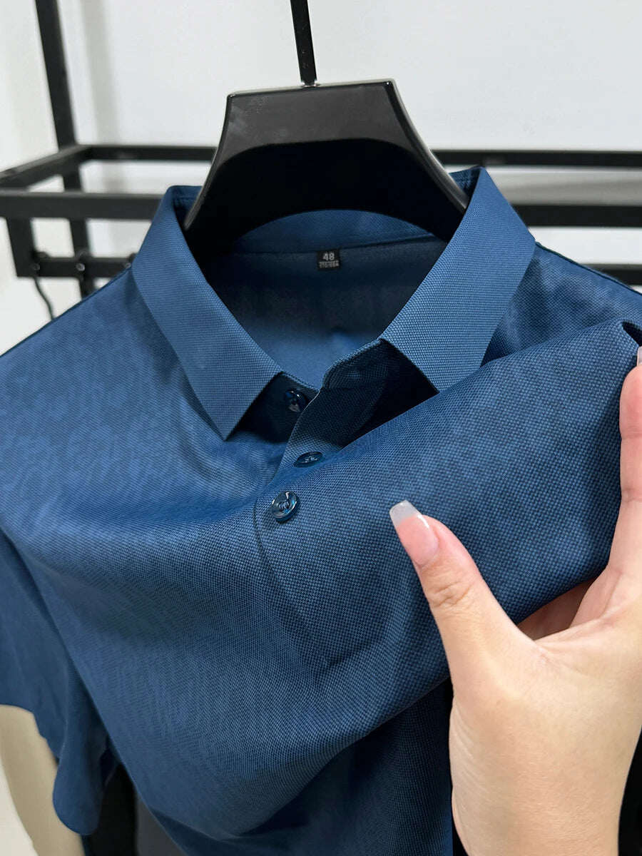 VYRIŠKI LAISVALAIKIO POLO MARŠKINĖLIAI