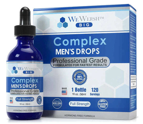 🎁Wewersh® Complex Drops para homens💥Versão super poderosa💥