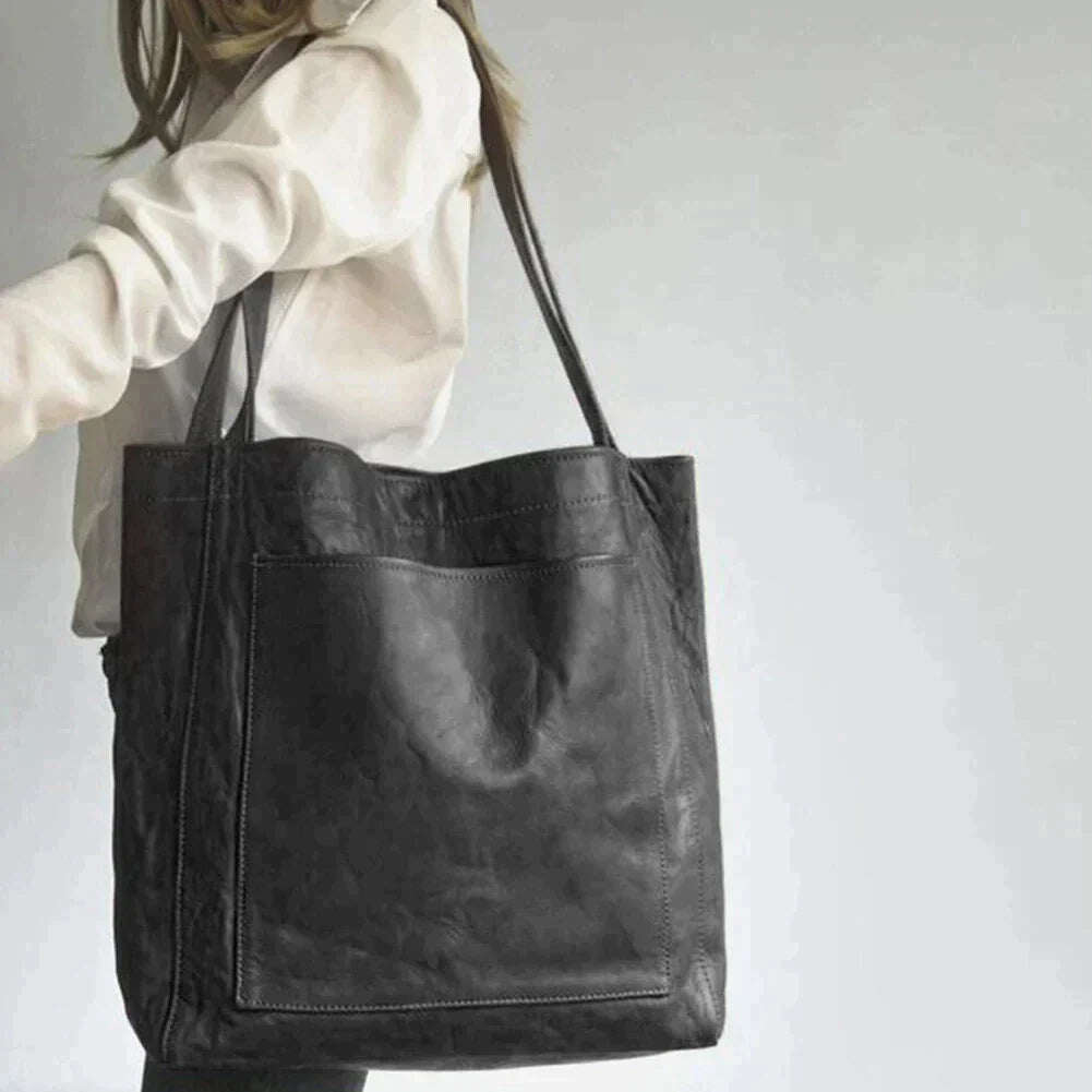 Bolsa de couro elegante para senhora