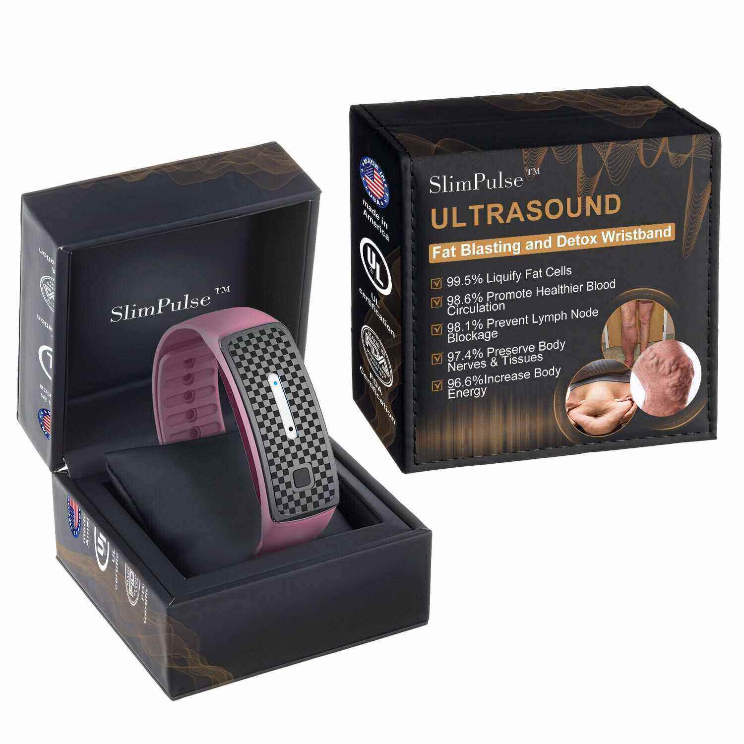 💪 Último SlimPulseTM 2024 Ultrasonic Fat Blasting and D etoxing Wristband - Balanço Energético 🎁 (desconto por tempo limitado + recomendação médica)