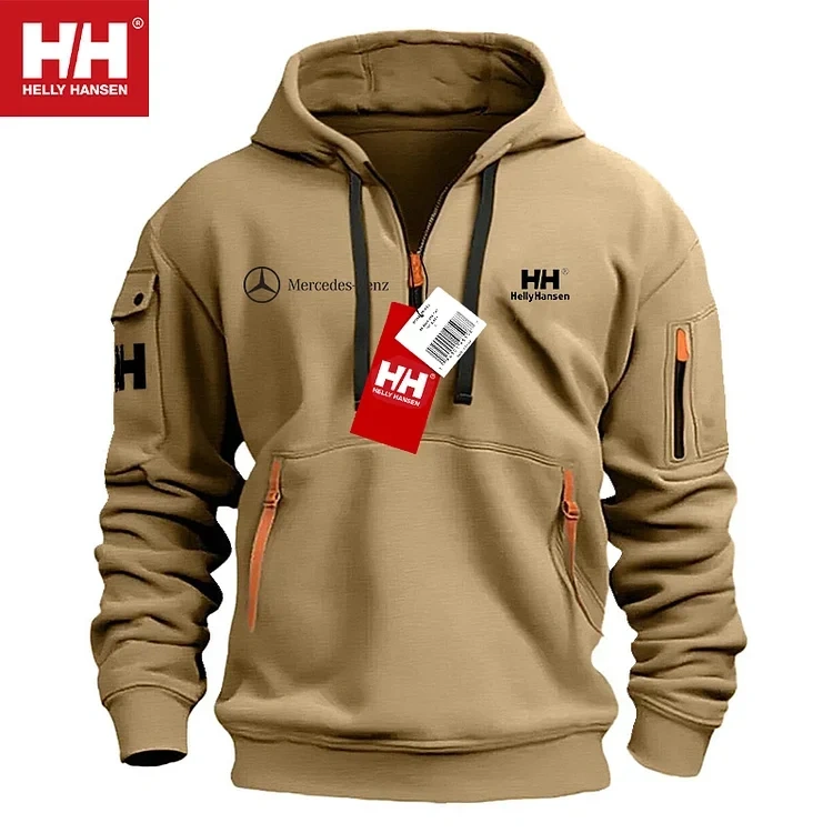 💕Helly Hansen® 2024 Mercedes-Benz Nová podzimní zimní volná mikina s kapucí Omezený výprodej Omezené množství