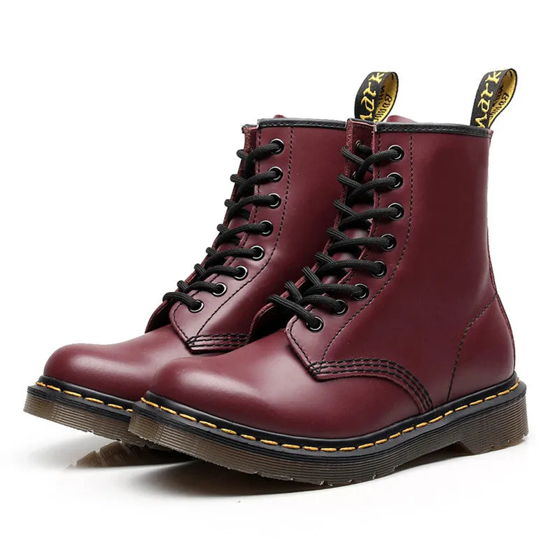 【50% de desconto】 DR MARTENS 1460 Botas clássicas unissex com 8 pontos