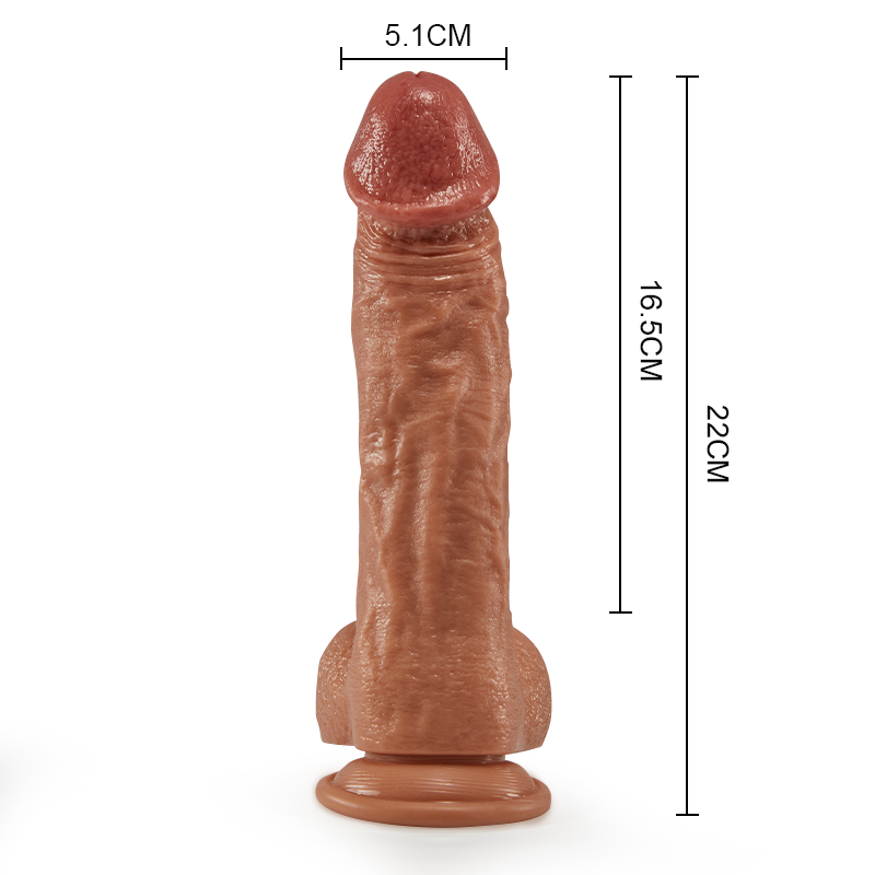 Realistické Dildo 10 Vibrační Dildo Supergiant 24CM