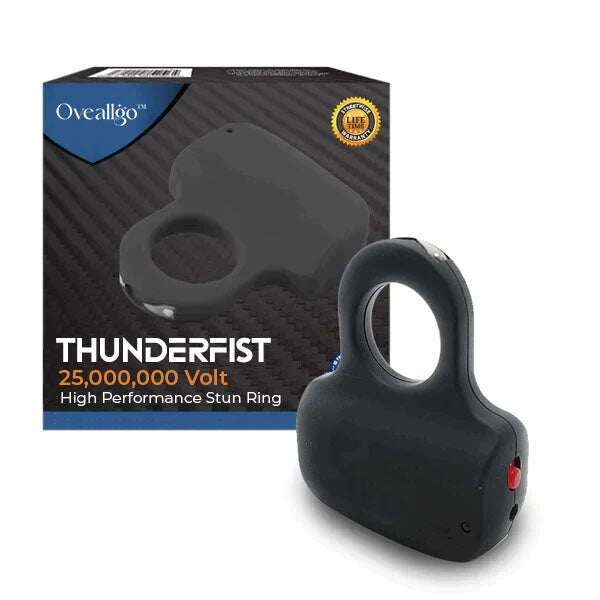 Oveallgo™ Pro ThunderFist 25 000 000 V suure võimsusega uimastamisrõngas