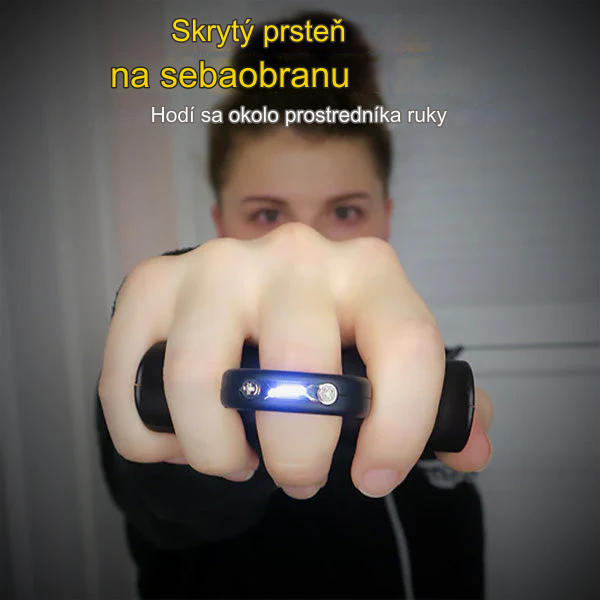 Nagy teljesítményű ElectricGuard kábítógyűrű 25 000 000
