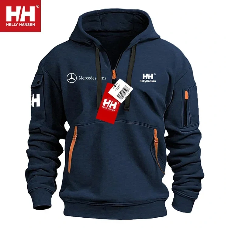 💕Helly Hansen® 2024 Mercedes-Benz Nová podzimní zimní volná mikina s kapucí Omezený výprodej Omezené množství