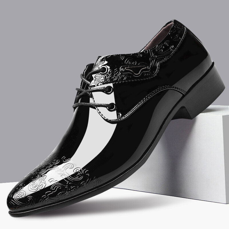 Sapato de couro para homem com design exclusivo | 50% de desconto🔥