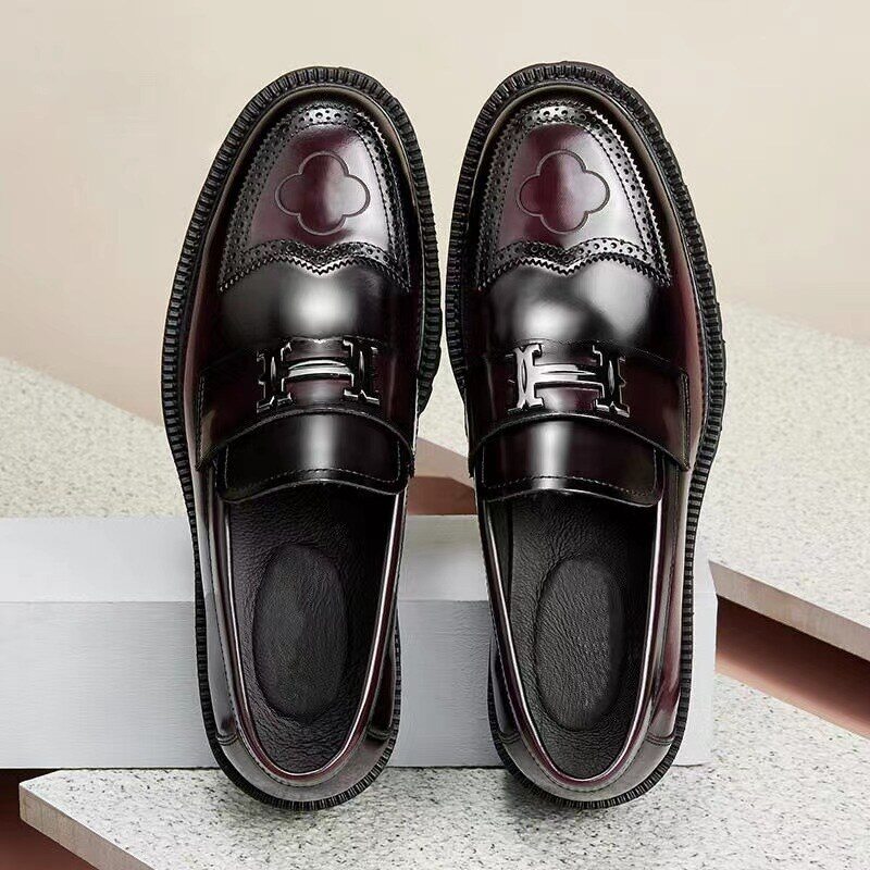 Mocassim de couro elegante e moderno para homem | 50% de desconto🔥