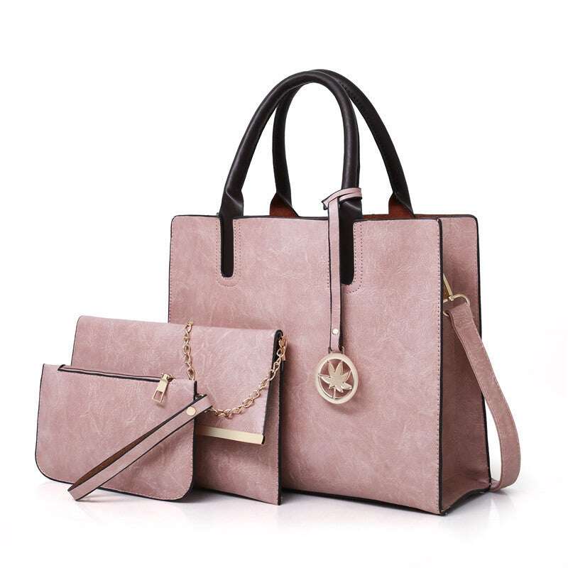 Bolsa feminina de várias peças - bolsa mãe 2022 nova moda simples bolsa feminina de um ombro