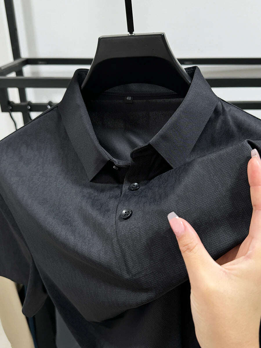 VYRIŠKI LAISVALAIKIO POLO MARŠKINĖLIAI