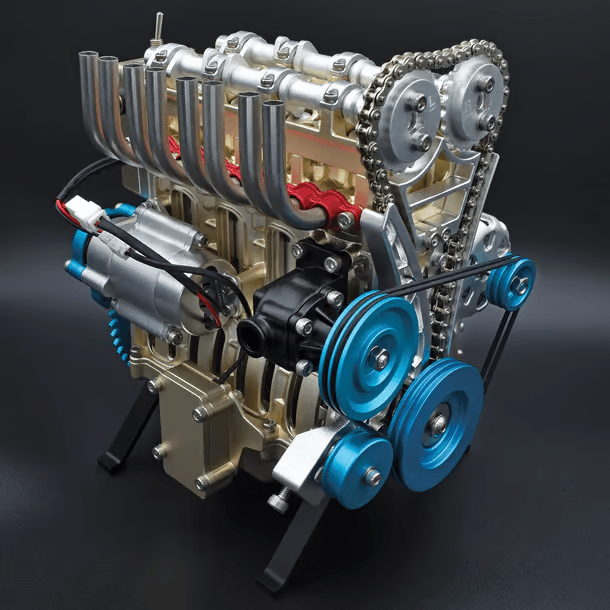 🚗Tehnički V8 mehanički metalni sklop DIY komplet modela motora automobila (3 godine jamstva)