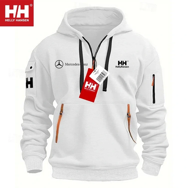 💕Helly Hansen® 2024 Mercedes-Benz Nová podzimní zimní volná mikina s kapucí Omezený výprodej Omezené množství