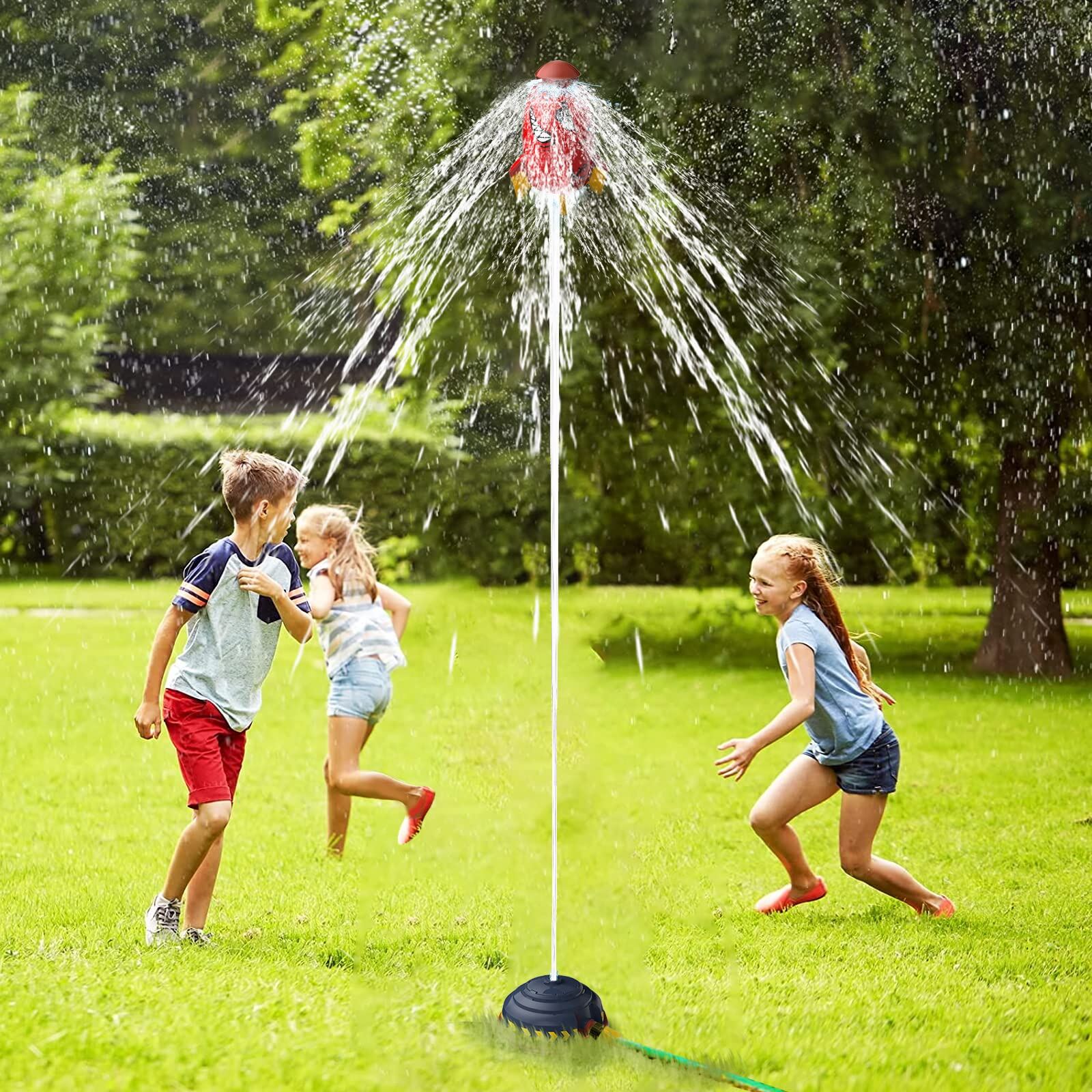 2023 Summer Toy Outdoor Yard Rocket Sprinkler（rychlé dodání）