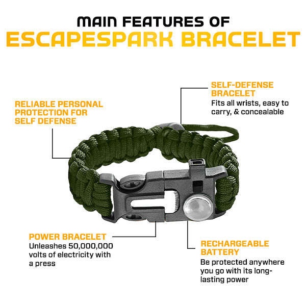 Náramek EscapeSpark 50 000 000 Power