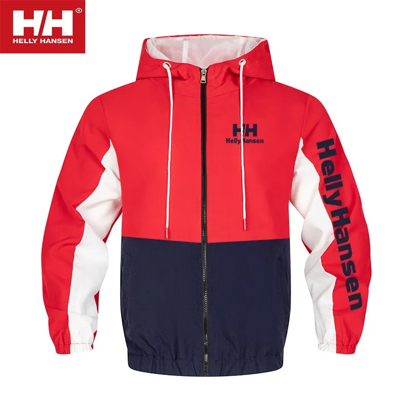 Helly-Hansen férfi nyakú, kapucnis vízálló és szélálló kabát