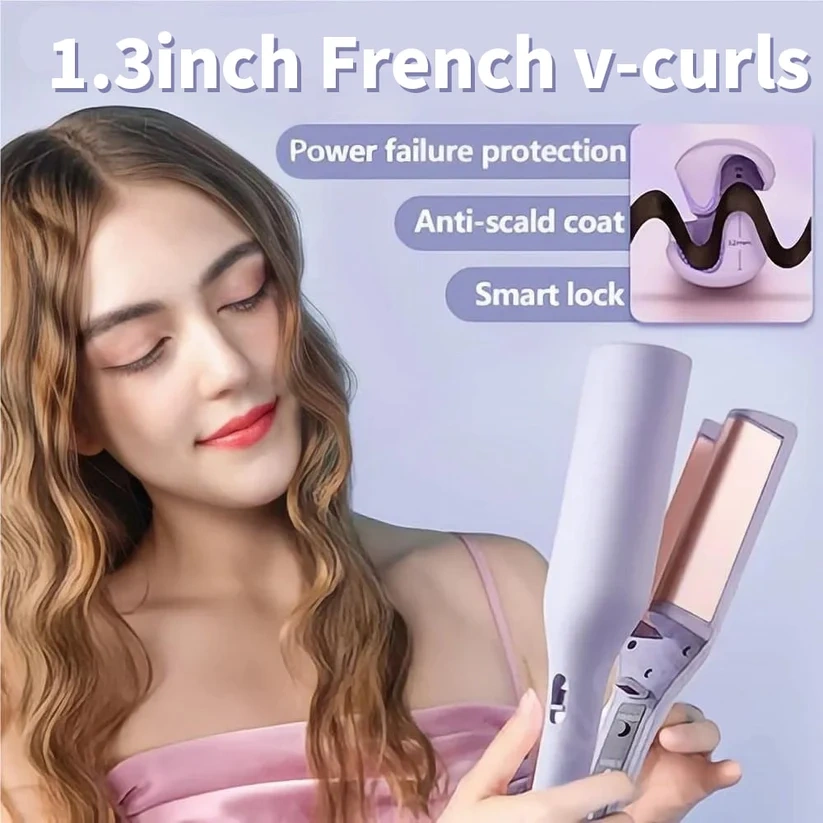 Pēdējā diena 50% atlaide - French wave curler 🔥 Skaidra nauda pēc piegādes