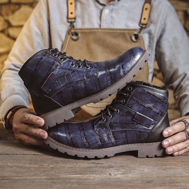 Bota de Couro Martin para Aventura | Oferta de metade do preço!🔥