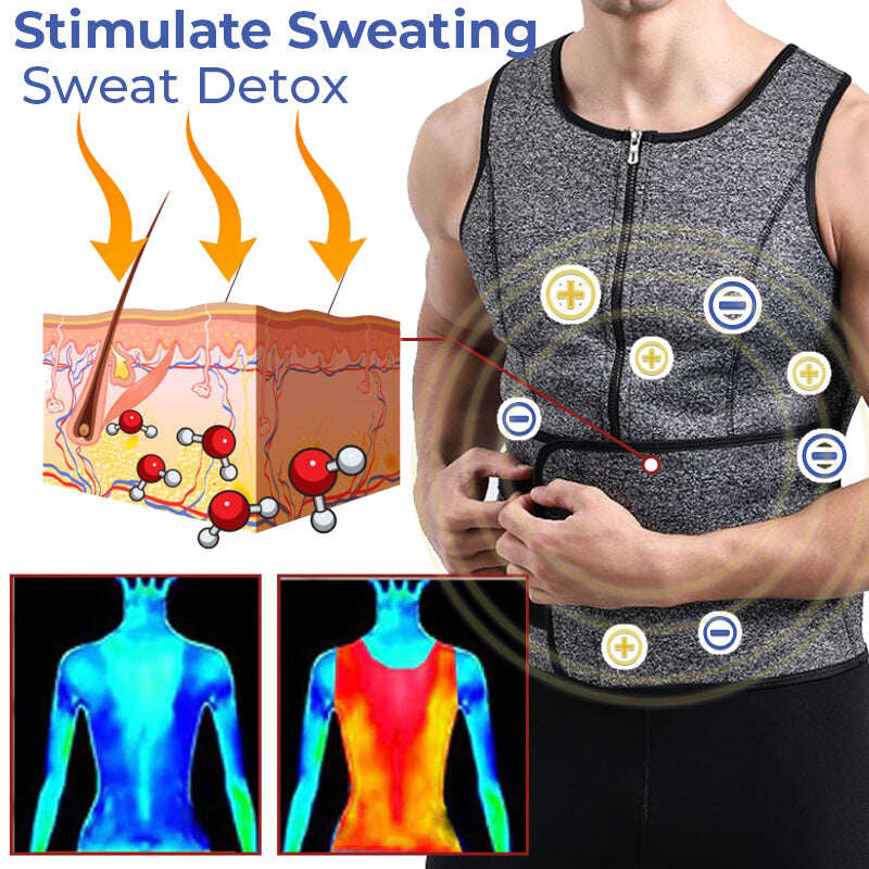 CoreMax™ IONS Sweat Detox kompresijas veste