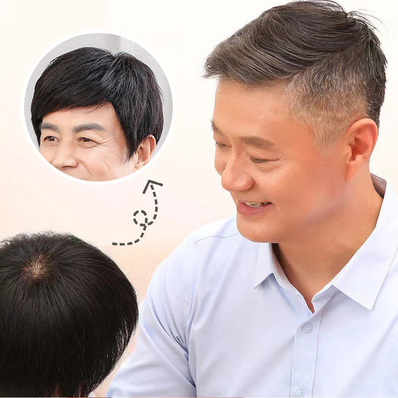 The Best Gift for Him: Natural and Realistic Men's Full Wig