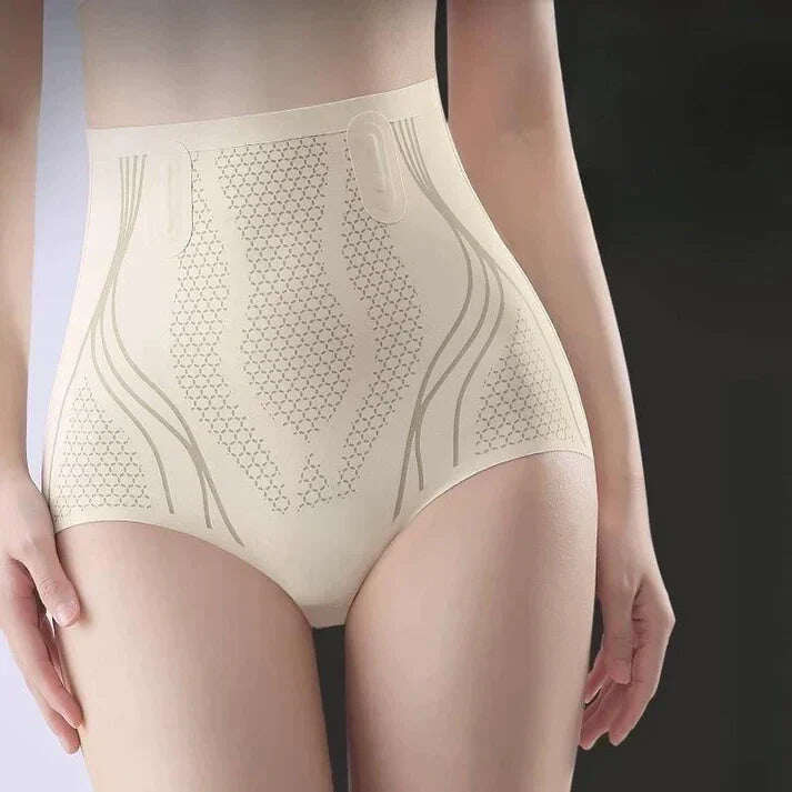 Ice Silk Ion Fiber Repair Formáló rövidnadrág Haskontroll fehérnemű