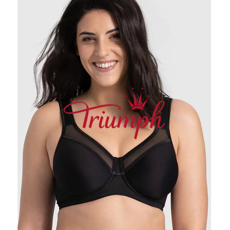 Triumph - Balení 3 ks 💝 Velká, extra zpevňující podprsenka bez kostic✨✨