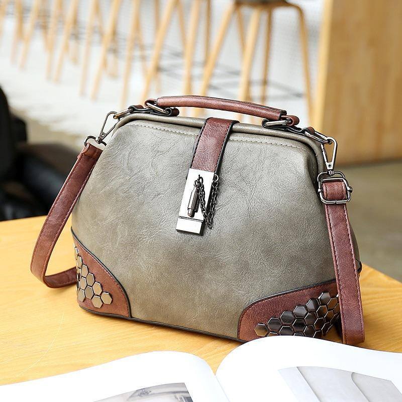 🔥Oferta Especial🔥 Bolsa de couro estilo Vintage