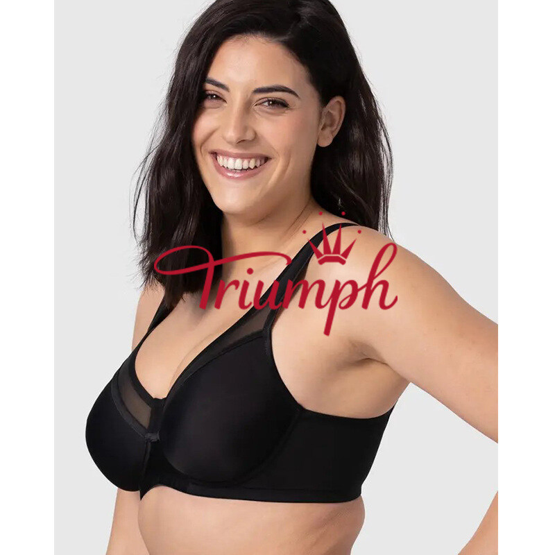 Triumph - Balení 3 ks 💝 Velká, extra zpevňující podprsenka bez kostic✨✨