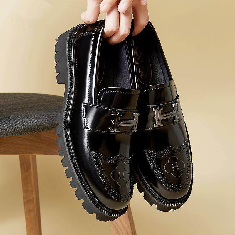 Mocassim de couro elegante e moderno para homem | 50% de desconto🔥
