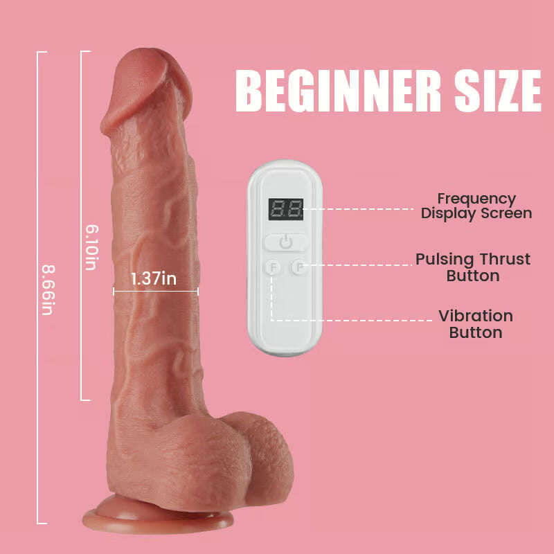 Acmejoy - Thrusts VibrationDildo 8.66 Inch