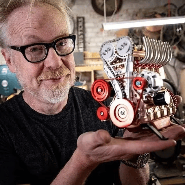🚗Tehnički V8 mehanički metalni sklop DIY komplet modela motora automobila (3 godine jamstva)