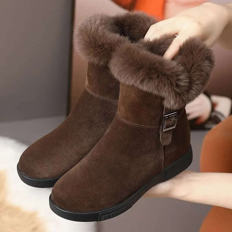 Claire's Furry Boots