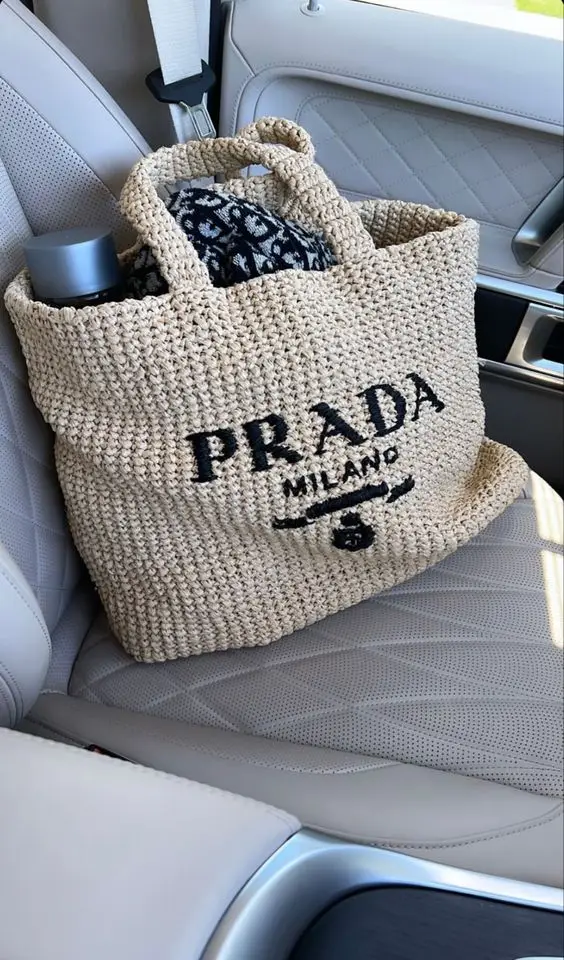 Taška Prada Raffia