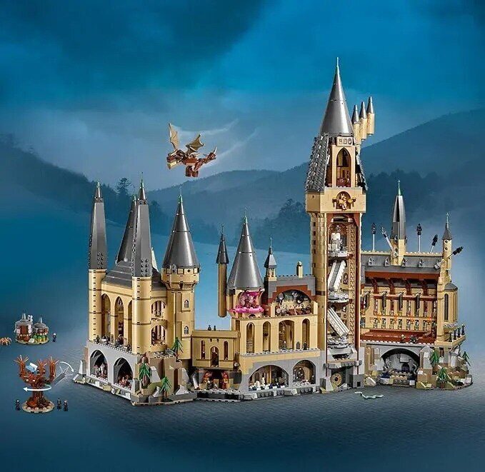 🏰LEGO 71043 ❤️Conjunto de construção do castelo de Hogwarts de Harry Potter