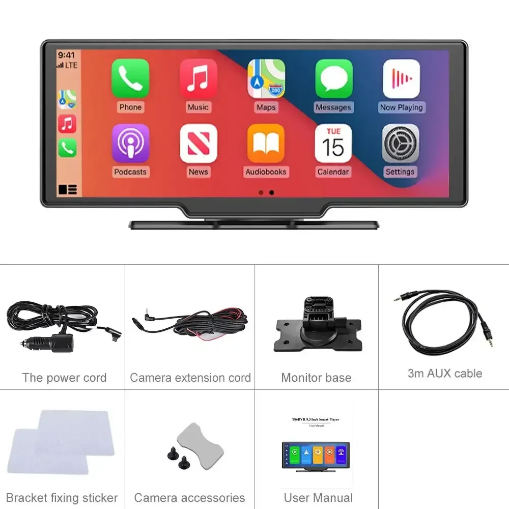 CARPLAY 10 BELAIDĖ KAMEROS