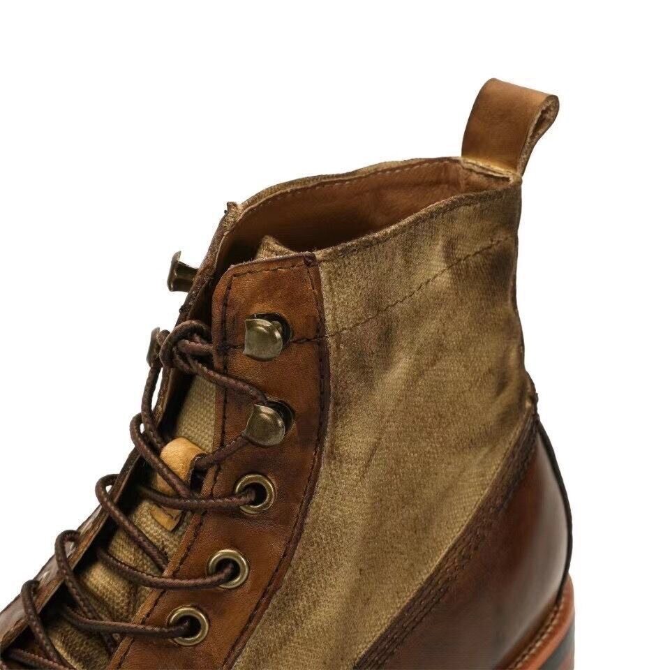 Bota Martin de Couro Casual Clássica | Oferta de metade do preço!🔥