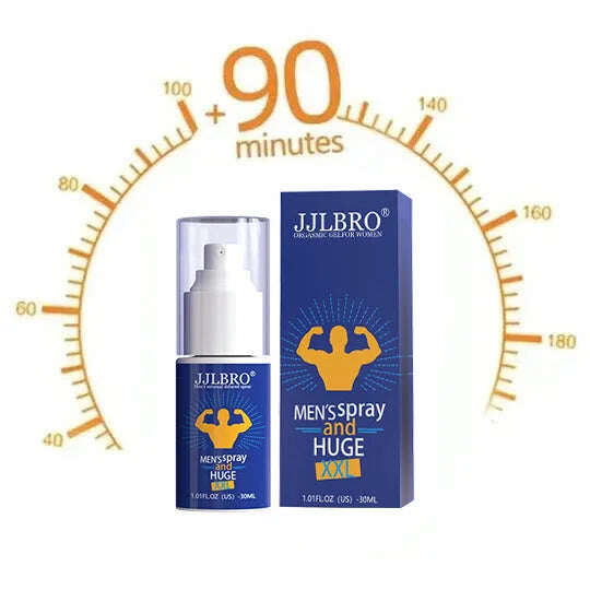 💖JJLBRO® vīriešu aerosols ar ilgstošu efektu Delay Stronger (🔥God Of War Seven Times A Night)