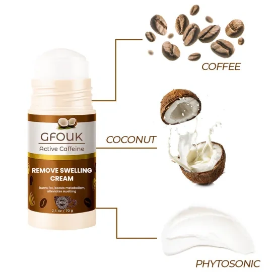 GFOUK™ Active Cafeína Remover Creme de Inchaço