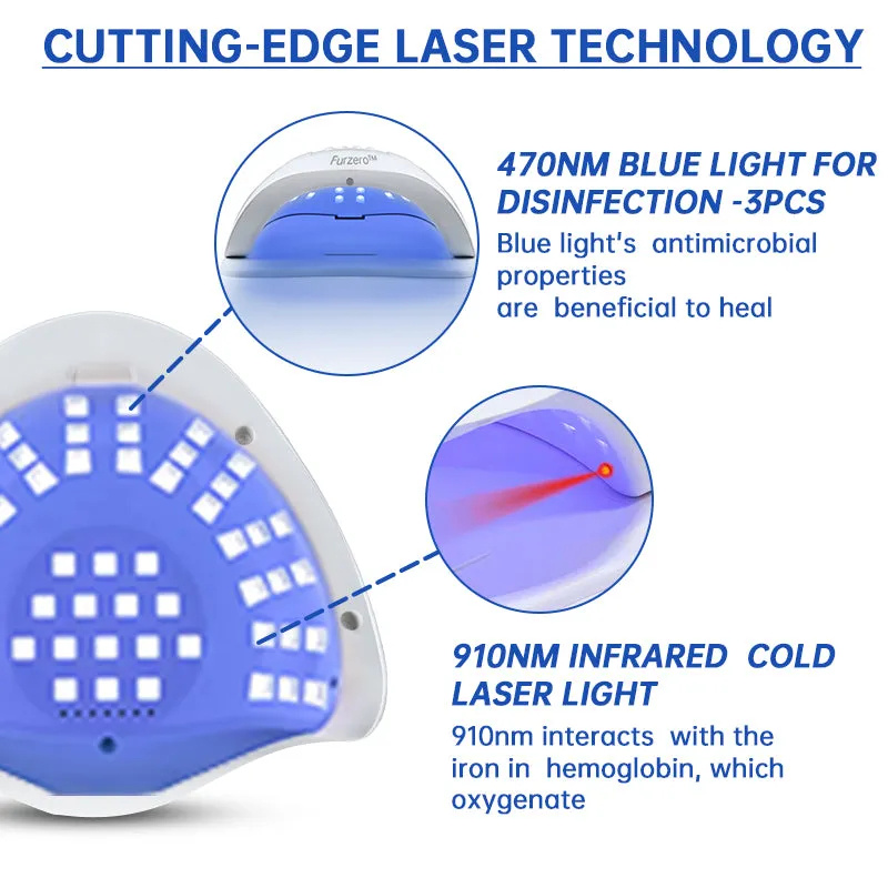 DISPOSITIVO DE TRATAMENTO A LASER FURZERO™ PURENAILU