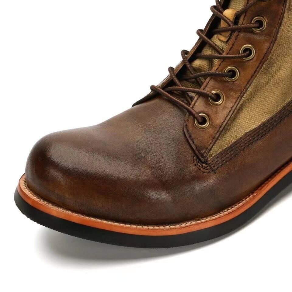 Bota Martin de Couro Casual Clássica | Oferta de metade do preço!🔥