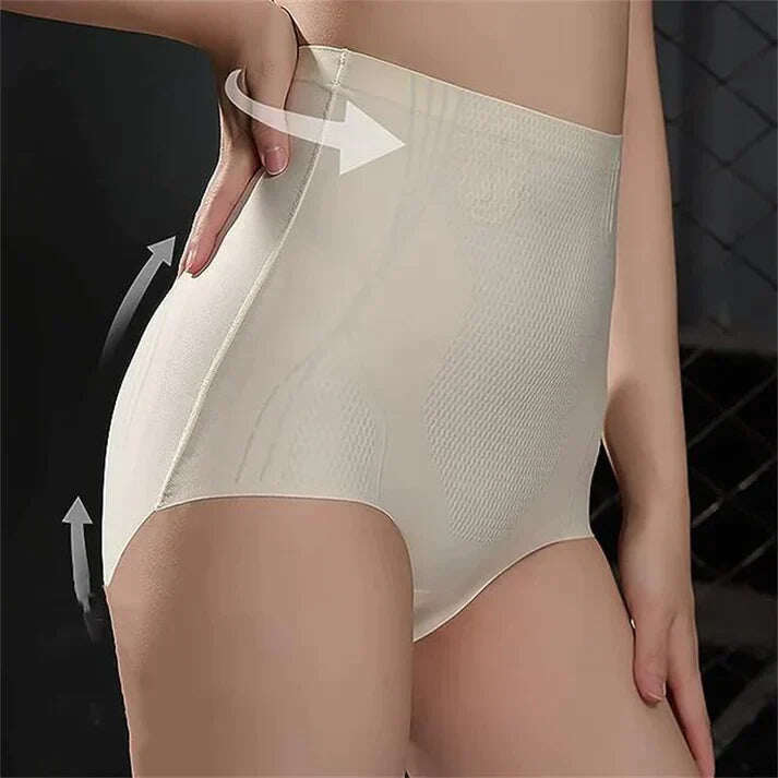 Ice Silk Ion Fiber Repair Formáló rövidnadrág Haskontroll fehérnemű
