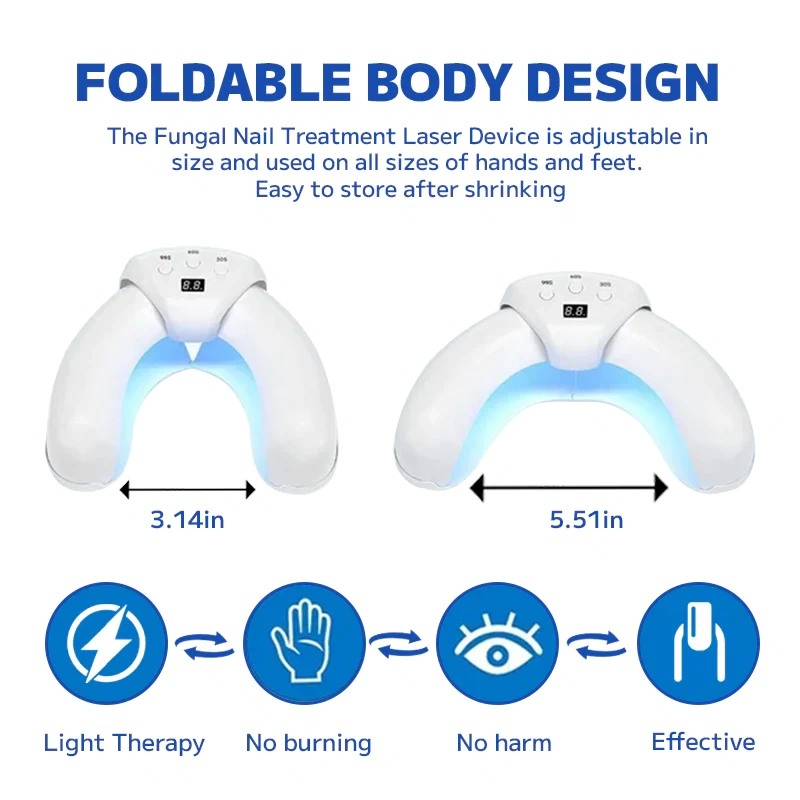 Dispositivo de tratamento a laser para fungos nas unhas Furzero™