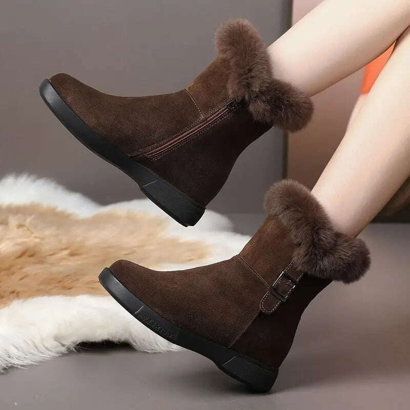 Claire's Furry Boots