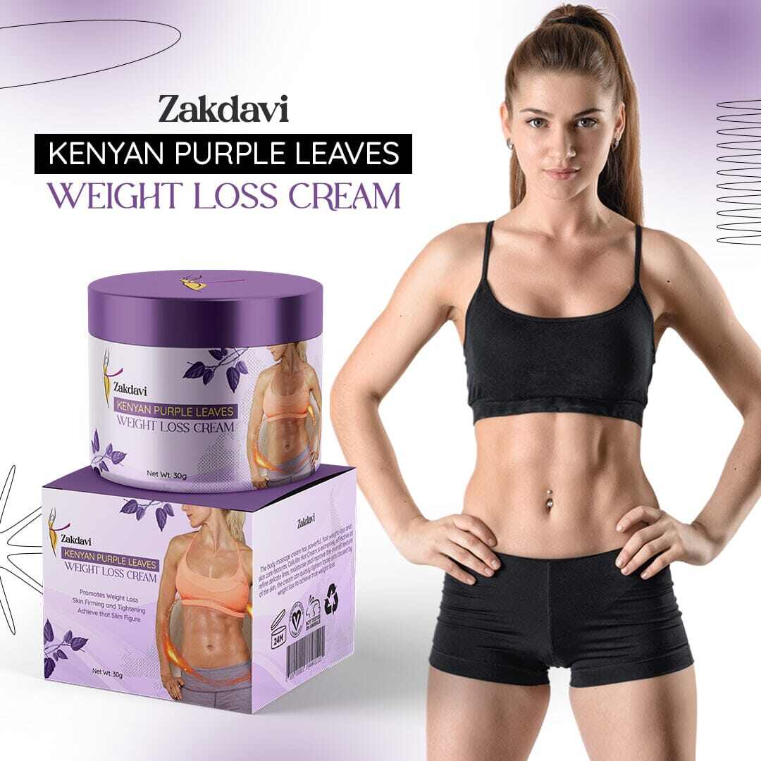 Zakdavi Kenyan Purple Leaves svara zaudēšanas krēms