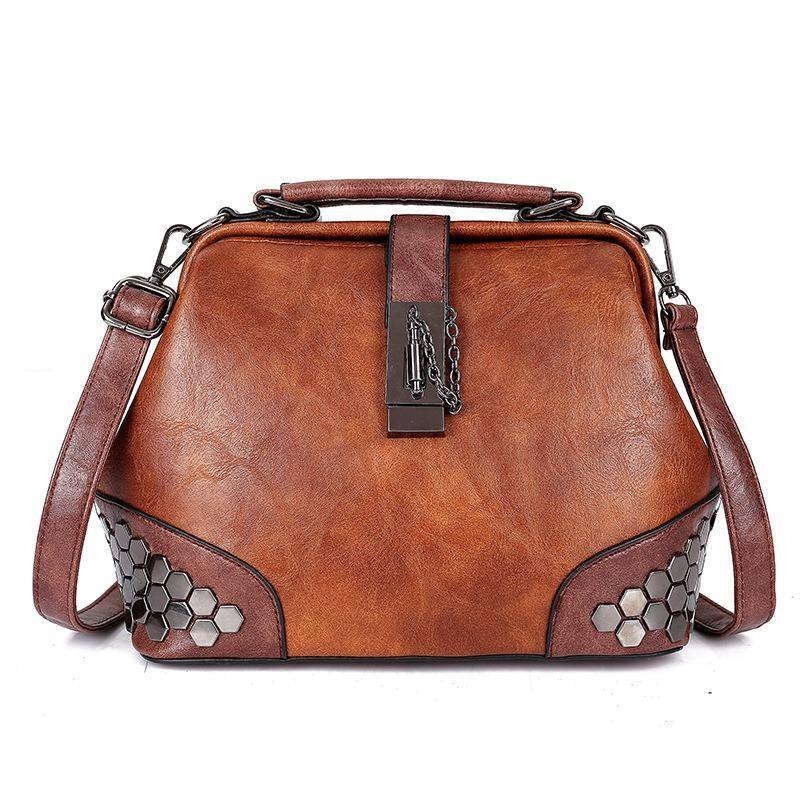🔥Oferta Especial🔥 Bolsa de couro estilo Vintage