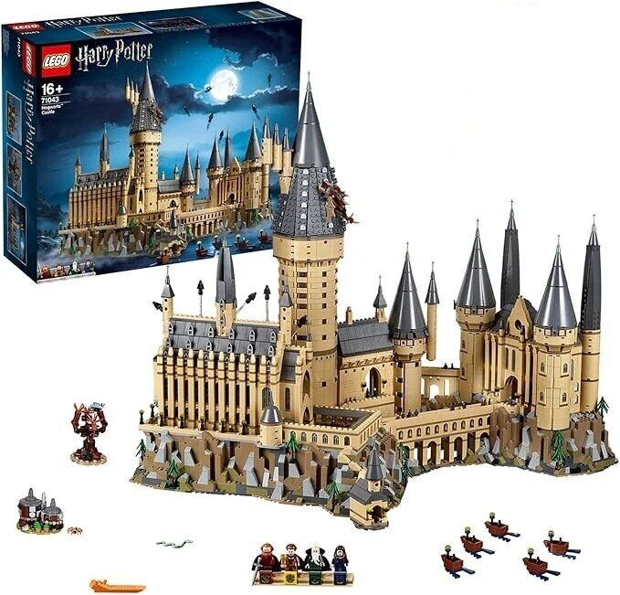 🏰LEGO 71043 ❤️Conjunto de construção do castelo de Hogwarts de Harry Potter