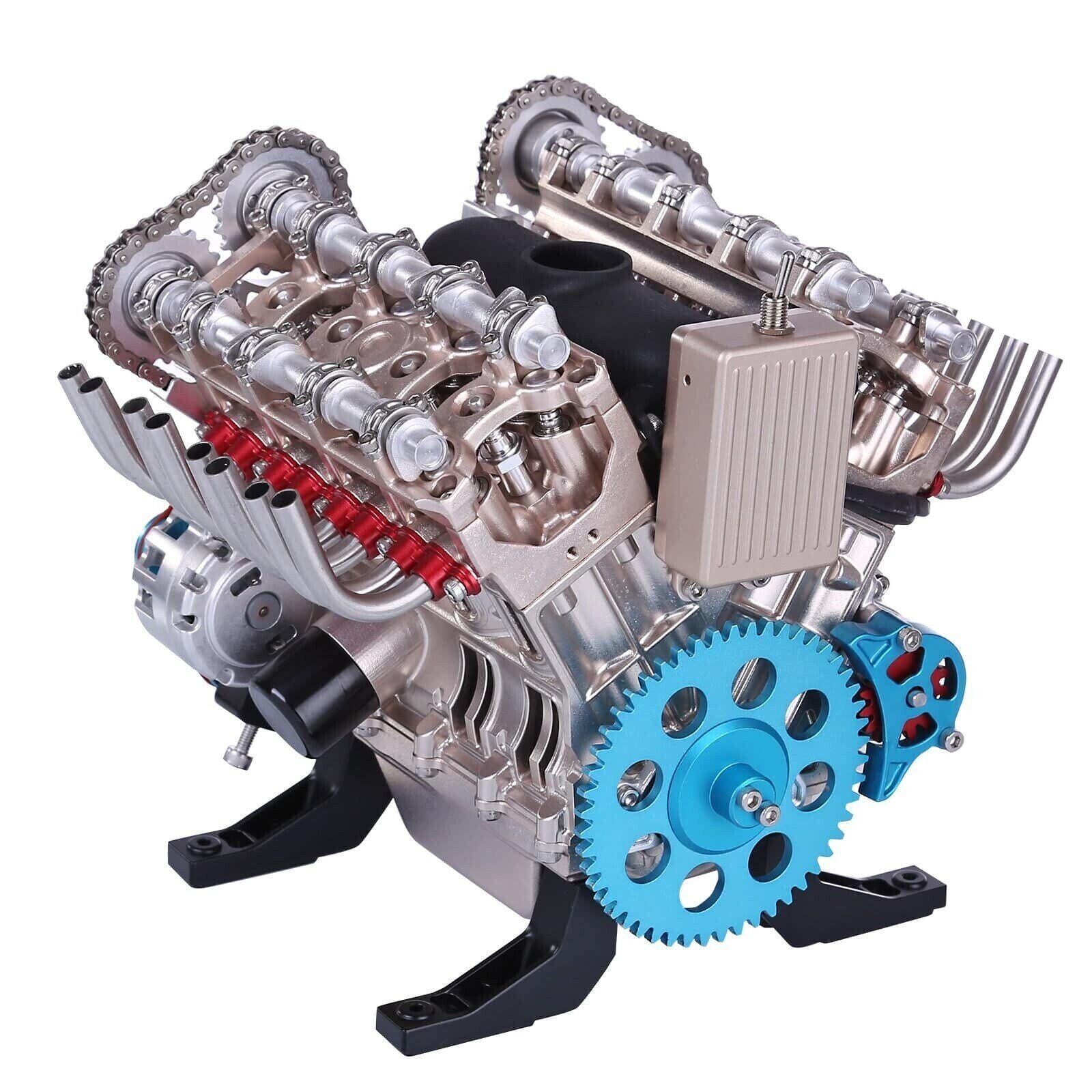 🚗Tehnički V8 mehanički metalni sklop DIY komplet modela motora automobila (3 godine jamstva)